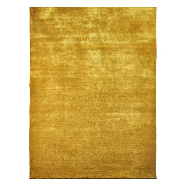 Earth Bamboo Tæppe 170x240 cm Sennepsgult