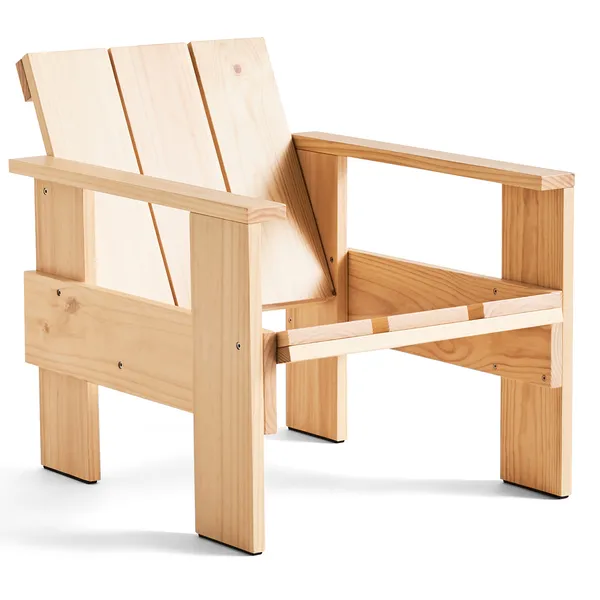 Crate Lounge-Tuoli Luonnollinen