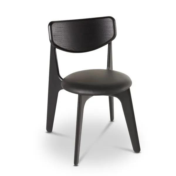 Slab D Chair Black/Upholstery
