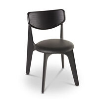Slab D Chair Black/Upholstery