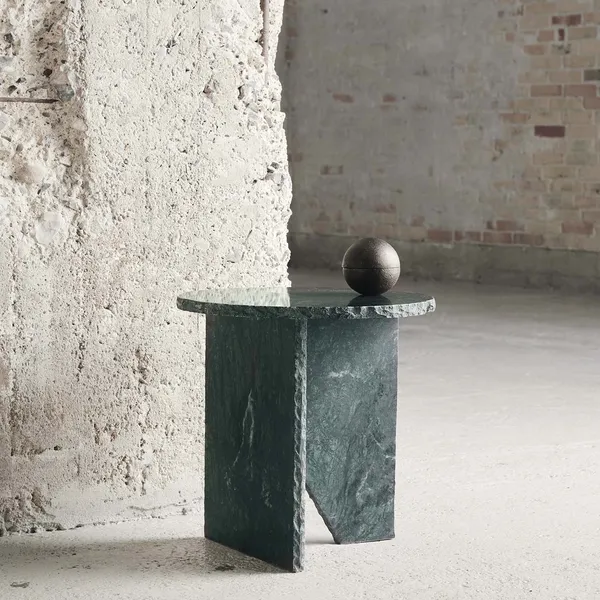 Verde Sidebord Ø40 cm Grønn
