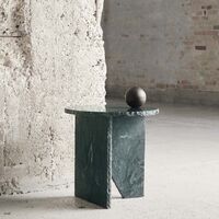 Verde Sidebord Ø40 cm Grønn