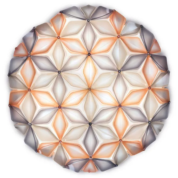La Vie Væg-/Loftslampe 74 cm Ravfarvet