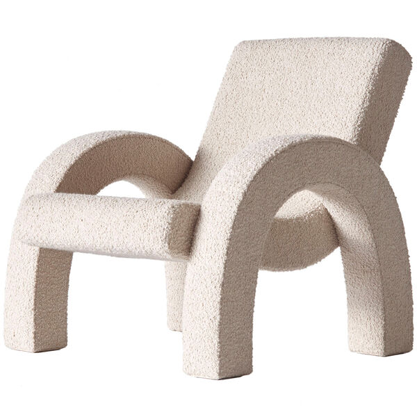 Arco Loungestol Lille Bouclé Beige