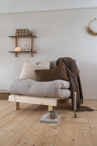 Roots 90 Loungefåtölj Furu / Beige