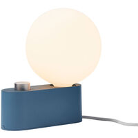 Alumina Table Lamp with Sphere IV Blue