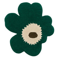Unikko Badrumsmatta 73X74 cm Off-white / Mole