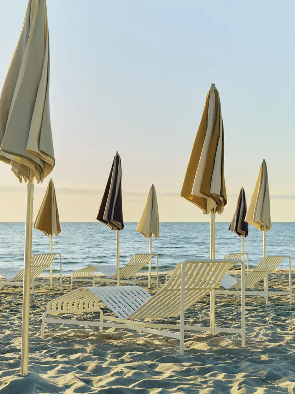 Terrazza Parasol Octagon Off-white / Grey