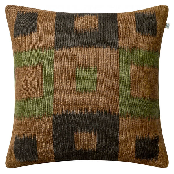 Vicky Tyynynpäällinen 50x50 cm Taupe / Brown / Cactus Green
