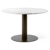 In Between SK12 Bord 120cm Vit Marmor / Bronsad