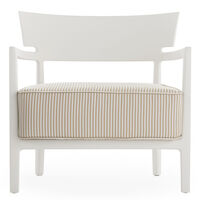 Cara Mat Fåtölj Vit / Beige