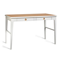 Höllviken Desk White Pigmented Oak