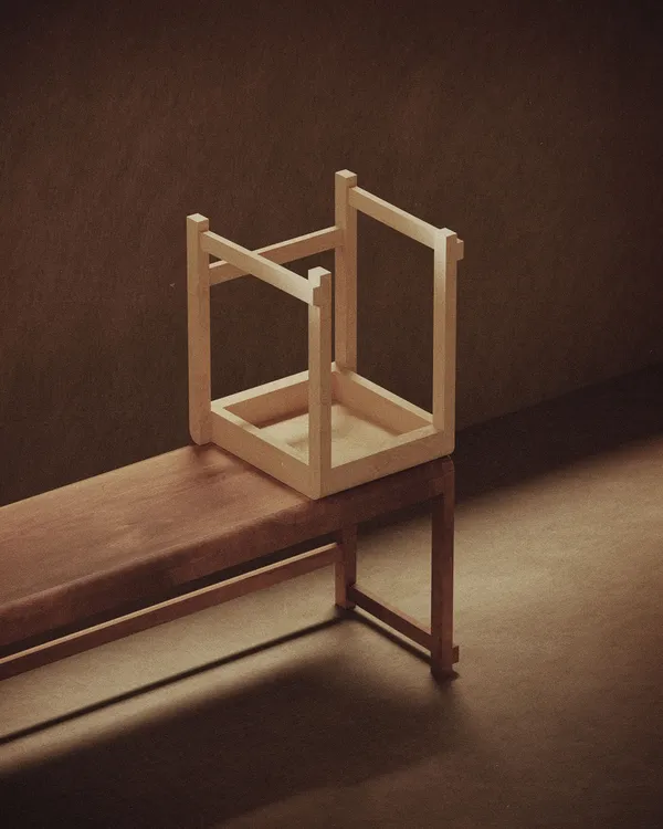 Low Stool 01 Pall Natur