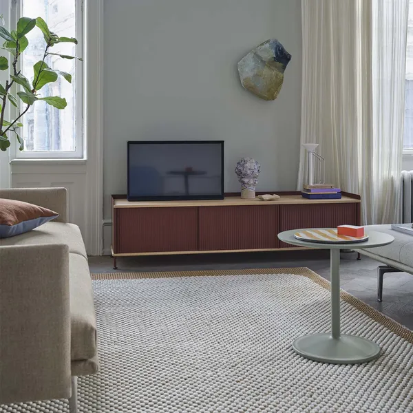 Outline Sofa 3-seters Ecriture 240 / Polert Aluminium