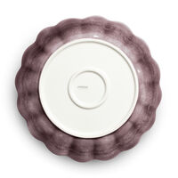 Oyster Skål 31 cm Plommon