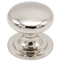 Mint Knob 32 Nickel Plated