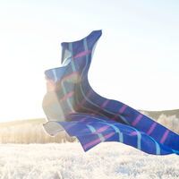 Knut Plaid 135x200 cm Cobolt Blue