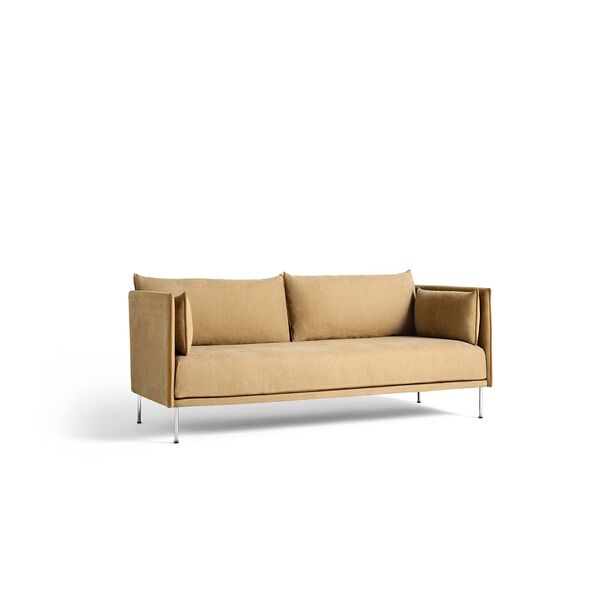 Silhouette 2-Seter Sofa Krom / Linara 142