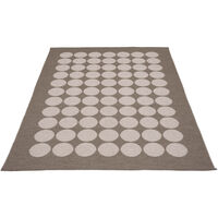 Hugo Matta 180x260 cm Walnut/Linen