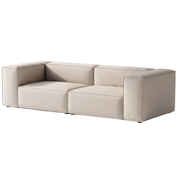 Nubo 3-Sitssoffa Beige