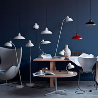 Kaiser Idell 6631-T Luxus Bordlampe Hvit