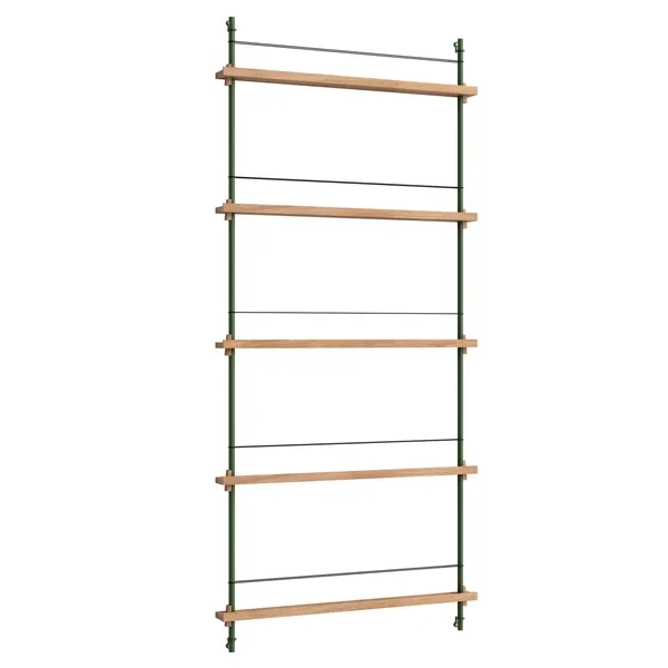 Magazine Hylly 85x188 cm Tammi/Vihreä