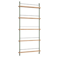 Magazine Hylly 85x188 cm Tammi/Vihreä