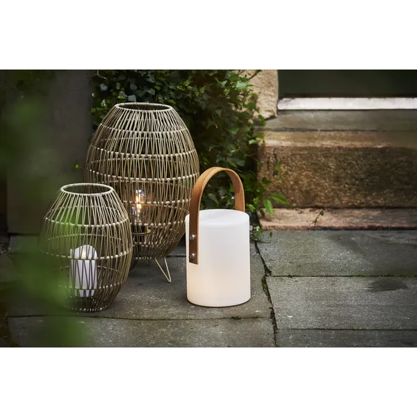 Linde Lampshade 30 cm Grey Beige