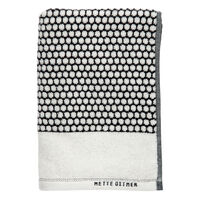 Grid Badlakan 70x140 cm Svart/Off-White