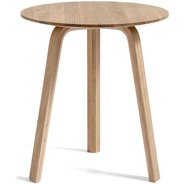 Bella Coffee table 45x49 cm Water-based Lacquered Oak