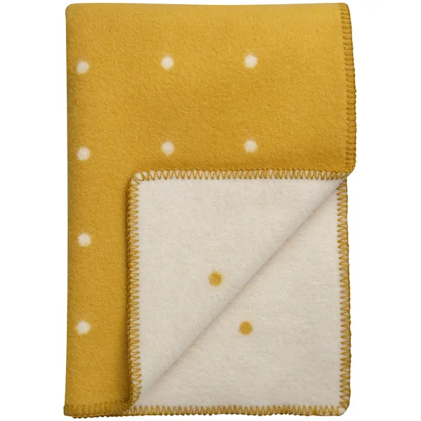 Pastille Pledd 135x200 cm Sun Yellow
