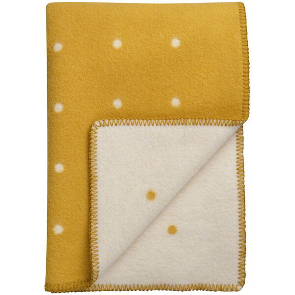 Pastille Plaid 135x200 cm Sun Yellow