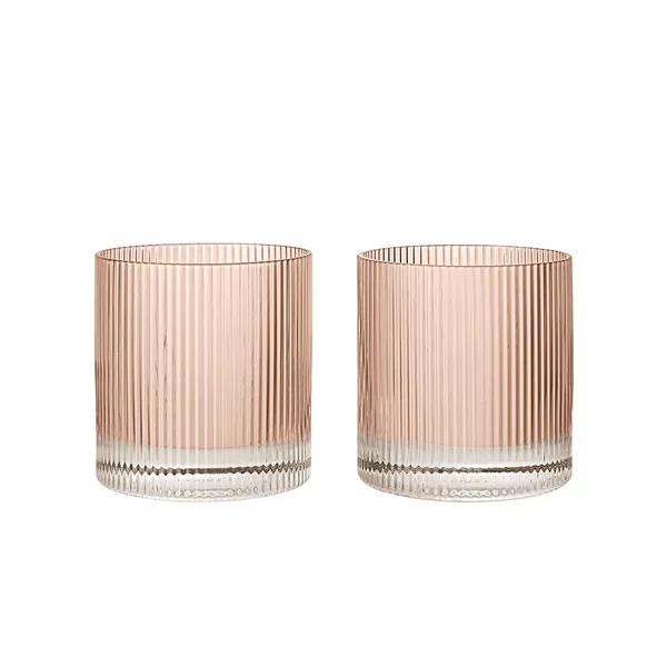Ripple Drinksglas 2-pak Blush