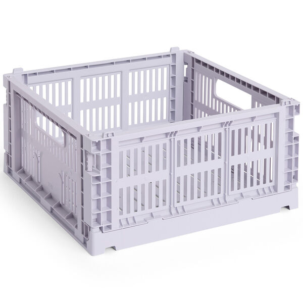 Colour Crate Medium Square Oppbevaring Lavender