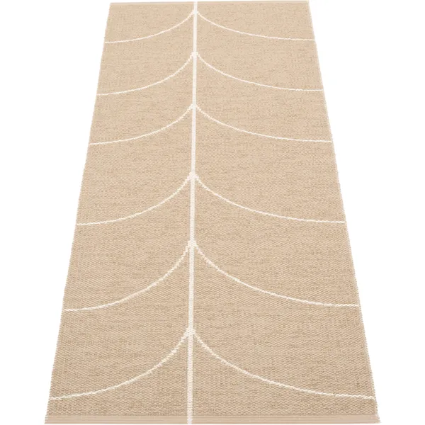 Leif Plastmatte Light Nougat / Vanilla 70x180 cm