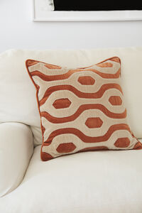 Varanasi Tyynynpäällinen Terracotta/Tan 50x50 cm