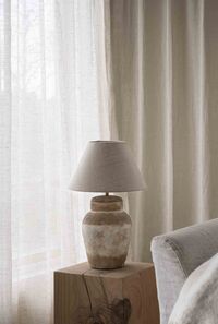 Basic Wide Lampunvarjostin 250 mm Luonnollinen