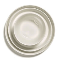 Cena Dyb Tallerken 22 cm Ivory