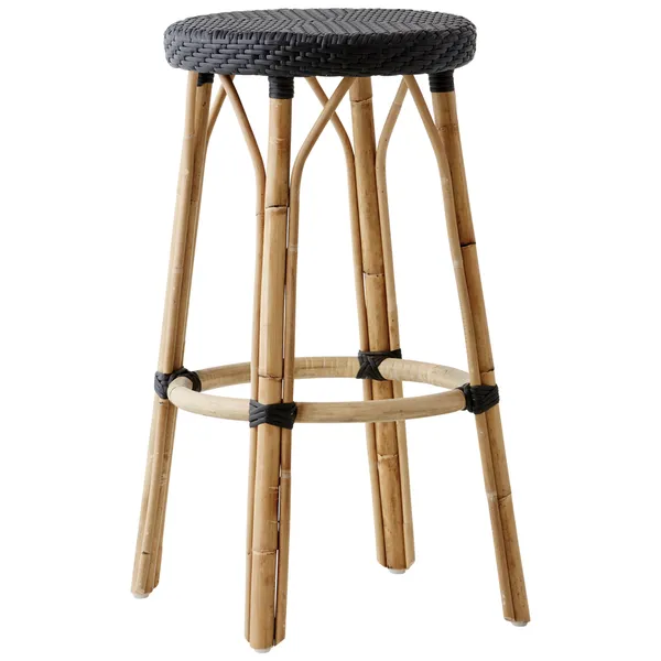 Simone Barstol 78 cm Sort