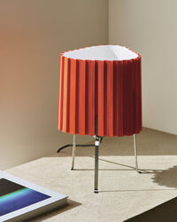 Canelé Bordlampe Tomato Red