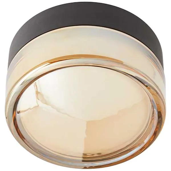 Loom Design Otto Convex Clear Væglampe Ø13 cm Amber