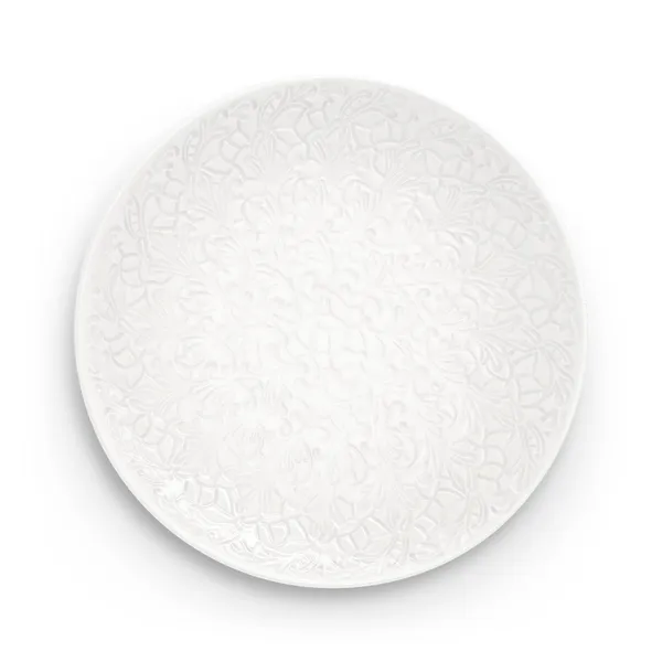 Lace Fad Ø34cm Hvid