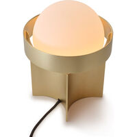 Loop Bordslampa med Sphere IV Guld