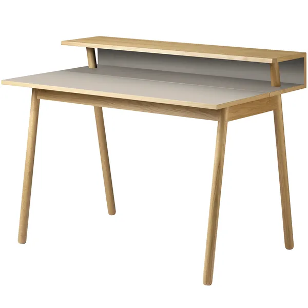 C68 Nørrebro Skrivebord Eik Mushroom