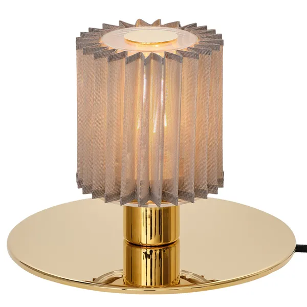 In the Sun 220 Bordlampe Guld / Sølvagtig Mesh