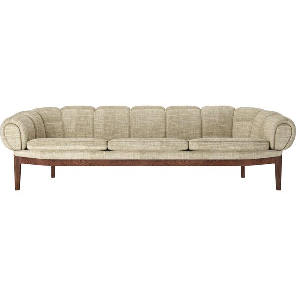 Croissant 3-Personers Sofa Valnød/Smilla 002