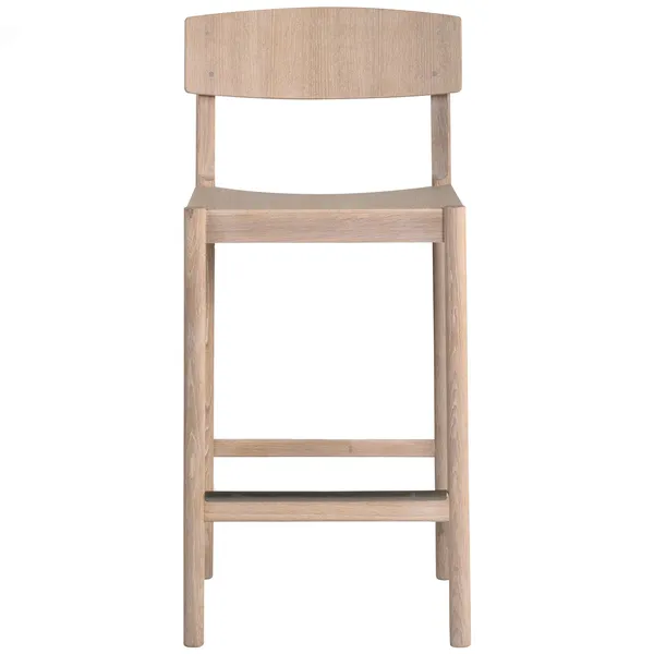 Rod Baarijakkara 65 cm Valkoinen Vahaöljytty Tammi