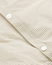 Sengesett 150x210 cm Creme Black Plaid