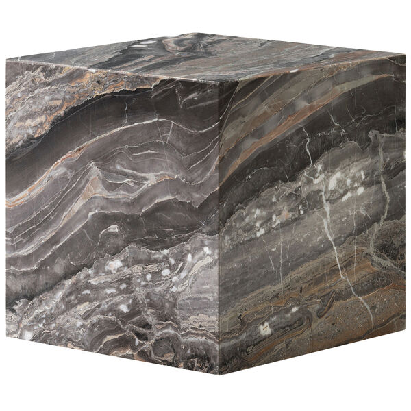 Plinth Sidebord 40x40 cm Grey Galaxy