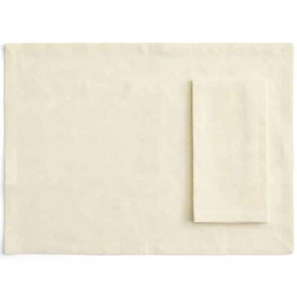 Tavolo Servetti / Tabletti 4 kpl:n pakkaus Soft Yellow